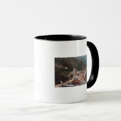 キャニオンを見下ろすヘクラミンの景色 マグカップ (正面右)