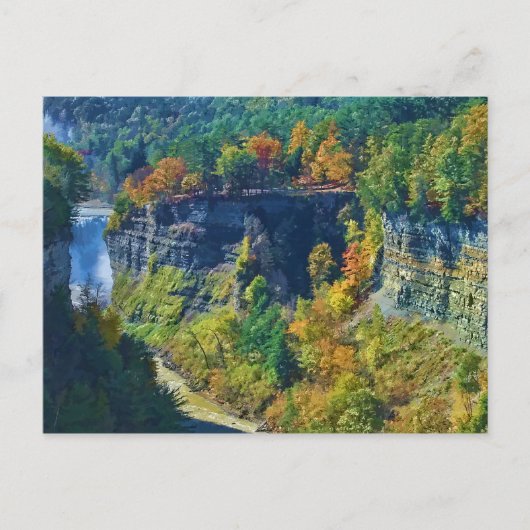 キャニオンカラフルはがき ポストカード (正面)