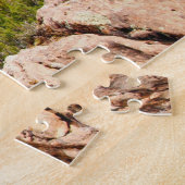 キャニオンデクレアニューメキシコ。クリスマスグリーティング ジグソーパズル (側面)