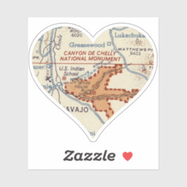 キャニオンデチェリーヴィンテージマップ シール