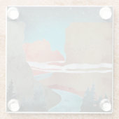 キャニオンバード ガラスコースター (裏面)