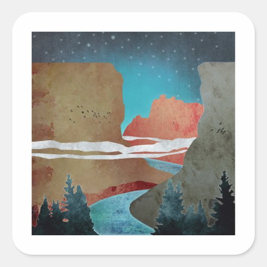 キャニオンバード スクエアシール (正面)