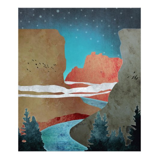 キャニオンバード フォトプリント            (正面)