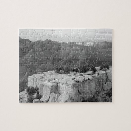 キャニオンブラックアンドホワイトフォトパズル ジグソーパズル (横)
