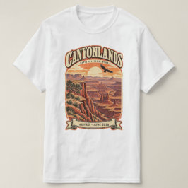 キャニオンランズ国立公園のオリジナルグッズ Tシャツ