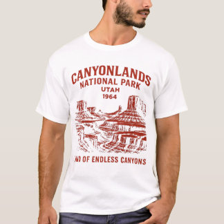 キャニオンランド国立公園 Tシャツ