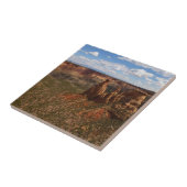 キャニオンリムトレイルから見るコロラドモニュメント タイル (側面)