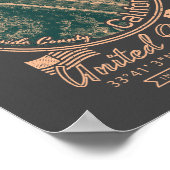 キャニオンレイクカリフォルニアシティオブキャニオンレイクカ ポスター (角)