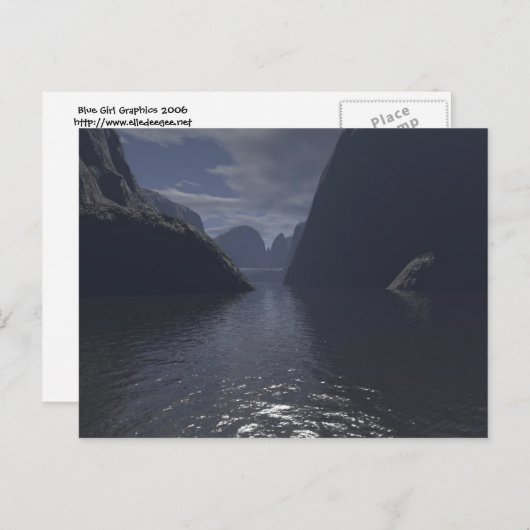 キャニオンレイクポストカード ポストカード (正面/裏面)