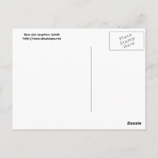 キャニオンレイクポストカード ポストカード (裏面)