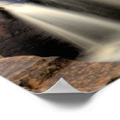 キャニオン滝、ミシガン州。 ポスター (角)