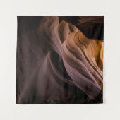 キャニオン砂漠の風景パターン タペストリー (正面(横))