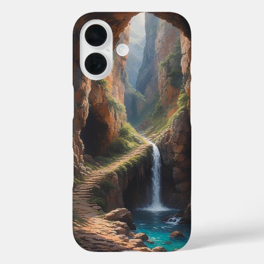 キャニオン+アセント+フォールズ Case-Mate iPhoneケース (裏面)