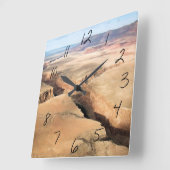 キャニオン・イン・ザ・キャニオン スクエア壁時計 (傾斜)