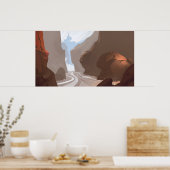 キャニオン ポスター (キッチン)