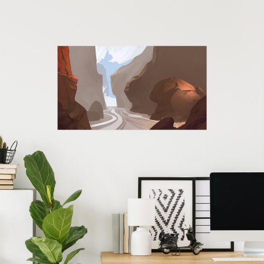 キャニオン ポスター (ホームオフィス)