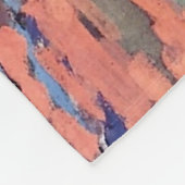 「キャニオン・ライダー」エドガー・ペインによる西洋美術 フリースブランケット (角)