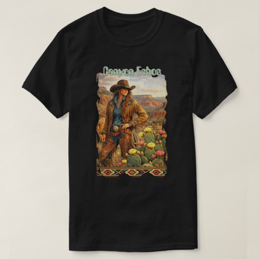 キャニオン Tシャツ (デザイン正面)