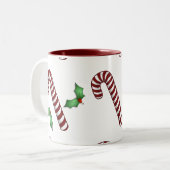 キャニカネスとホリーマグ ツートーンマグカップ (正面左)