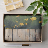 キャニスターズ素朴アートデクページの黄色いチューリップ 薄葉紙 (ギフト)