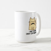 キャニップ猫 コーヒーマグカップ (正面右)