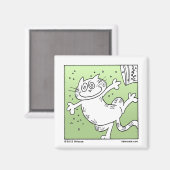 キャニップ猫 マグネット (正面/裏面)