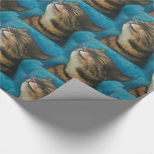 キャニップ猫 ラッピングペーパー (角)