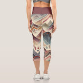 キャニョカラフルン カプリレギンス (裏面)