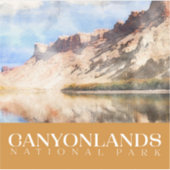 キャニョンランズステッカー国立公園デカール シール (正面)