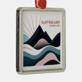 キャニョンランズナショナルパークカラーヒルズ メタルオーナメント (右)