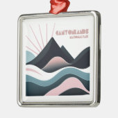 キャニョンランズナショナルパークカラーヒルズ メタルオーナメント (左)