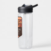 キャニョンランズナショナルパークサンセットエンブレム ウォーターボトル (左面)