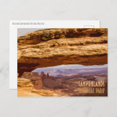 キャニョンランズナショナルパークヴィンテージはがき ポストカード (正面/裏面)