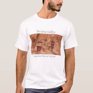 キャニョンランズナショナル素晴らしパークギャラリーロックアート Tシャツ