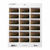 キャニョンランズビューネック春トレイル ラベル (フルシート)