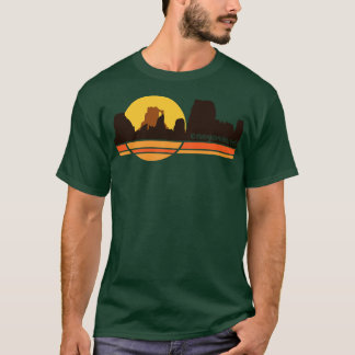 キャニョンランズレトロ70s観光客土産ナショナルパ tシャツ