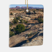 キャニョンランズ国立公園のポットホールポイント セラミックオーナメント (右)