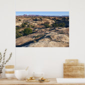 キャニョンランズ国立公園のポットホールポイント ポスター (キッチン)