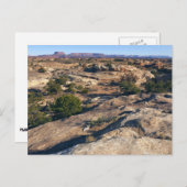 キャニョンランズ国立公園のポットホールポイント ポストカード (正面/裏面)