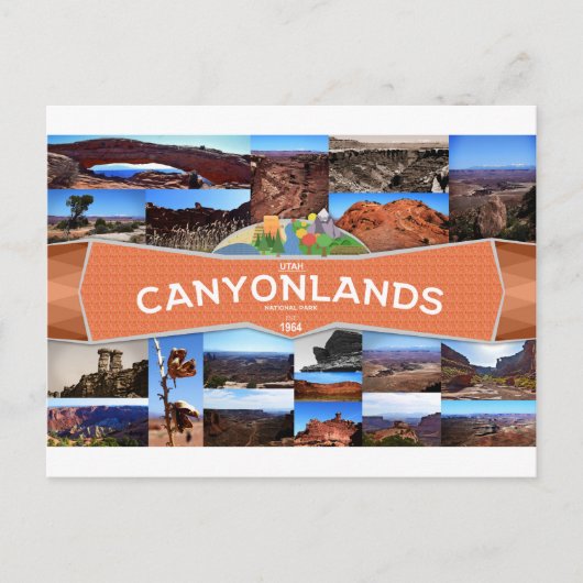 キャニョンランズ国立公園はがき ポストカード (正面)