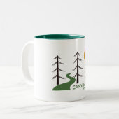 キャニョンランズ国立公園トレイル ツートーンマグカップ (正面左)