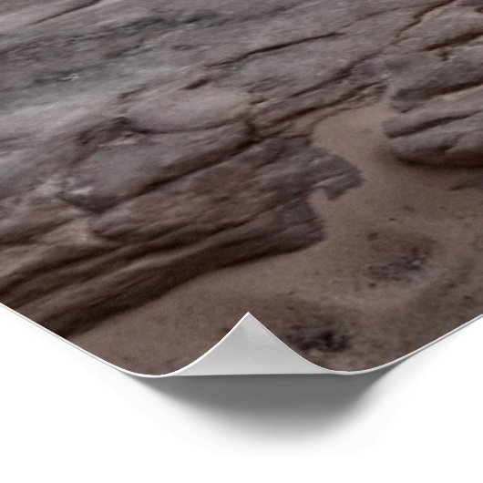 キャニョンランズ国立公園メサアーチでのサンライズ ポスター (角)