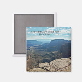 キャニョンランズ国立公園ユタUSA旅行 マグネット (正面/裏面)