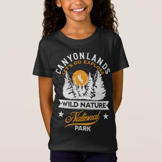 キャニョンランズ国立公園 Tシャツ (正面)