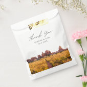 キャニョ結婚ンランズパーソナライズされたの写真 フェイバーバッグ (封をした状態)