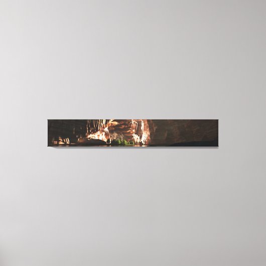 キャニョ絵を描ンパノラマ キャンバスプリント (正面)