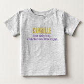 キャニールベビーTシャツ ベビーTシャツ (正面)