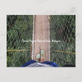 キャノピーウォークウェイタマンネガラ国立公園マレーシア ポストカード