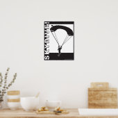 キャノピー・スカイダイブの下！ポスター ポスター (キッチン)