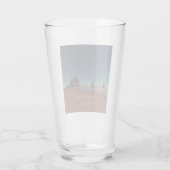 キャノンビーチオレゴンヘイスタックロック タンブラーグラス (裏面)